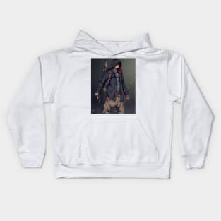 PUBG art game Kids Hoodie